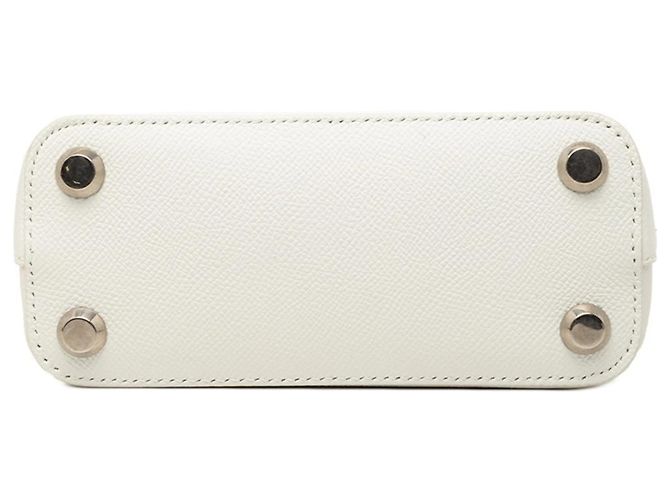 Borsa Balenciaga Ville Top Handle XXS Bianco - vista 3