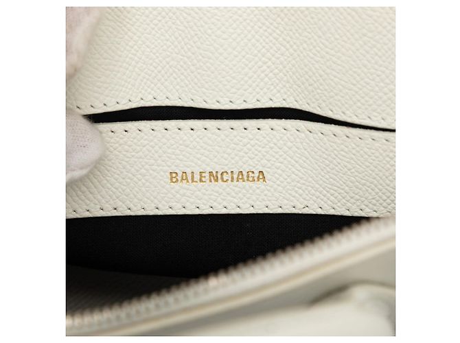 Borsa Balenciaga Ville Top Handle XXS Bianco - vista 6
