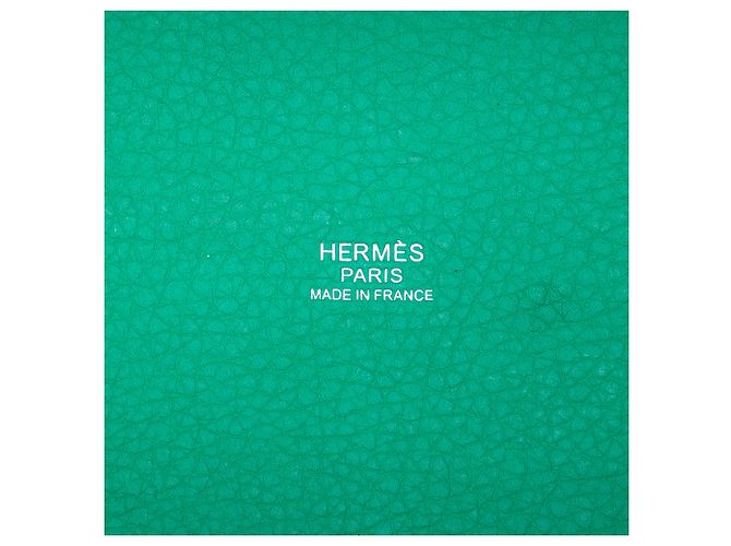 Hermès Picotin Lock 18 in Clemence verde - vista 5