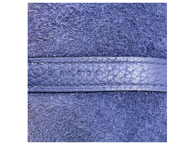 Hermès Picotin Lock 22 in pelle Clemence blu Blu scuro - vista 6