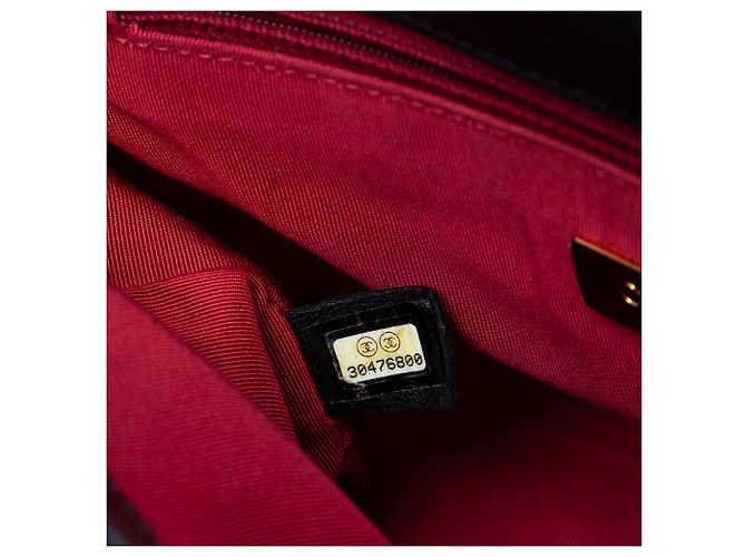 Chanel Nero Medio In Pelle Di Agnello 19 Flap - vista 6