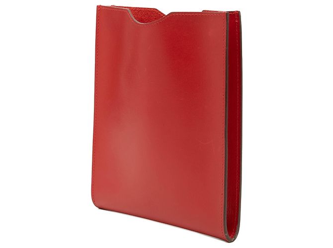 Hermès Caixa Vermelha Couro Onimaitou Vermelho - vista 2