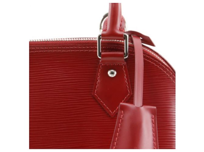 Louis Vuitton Alma BB in Epi Rosso - vista 16