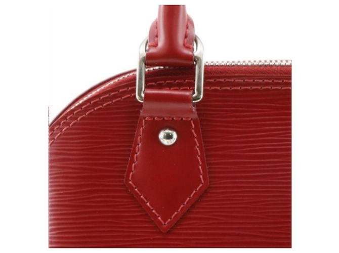 Louis Vuitton Alma BB in Epi Rosso - vista 18