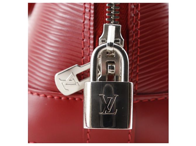 Louis Vuitton Alma BB in Epi Rosso - vista 20
