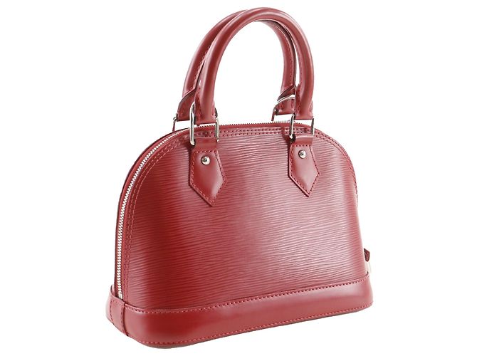 Louis Vuitton Alma BB in Epi Rosso - vista 3