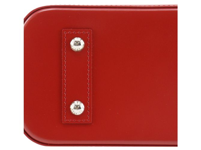 Louis Vuitton Alma BB in Epi Rosso - vista 8