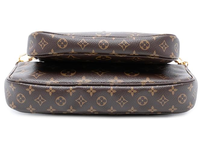 Louis Vuitton Marrone Monogram Multi Pochette Accessori - vista 3