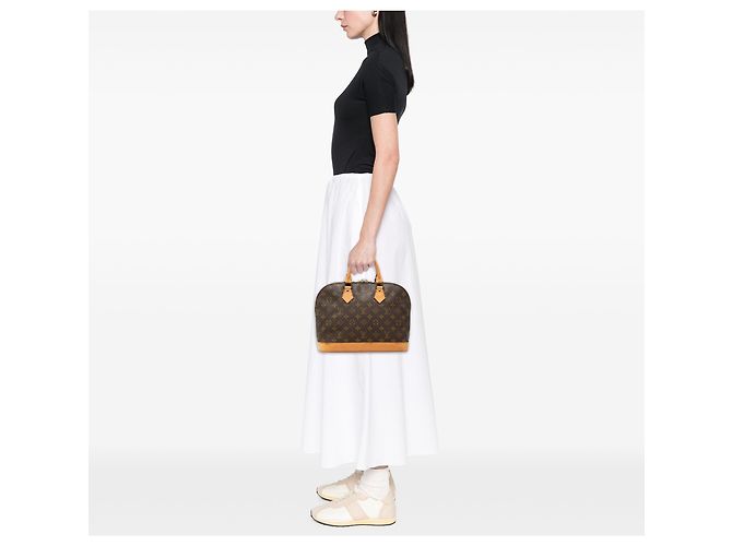 Louis Vuitton Alma PM Monogram Marrone - vista 7