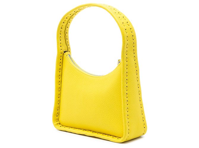 Borsa Fendi Fendessence Mini Cuoio Romano Gialla Selleria Giallo - vista 2