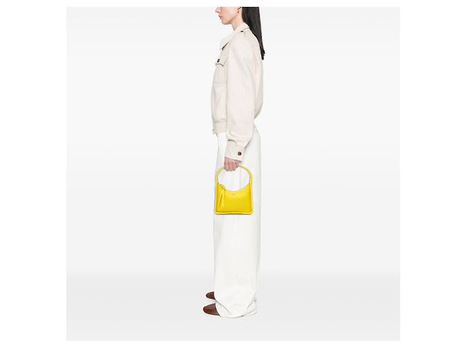 Borsa Fendi Fendessence Mini Cuoio Romano Gialla Selleria Giallo - vista 7
