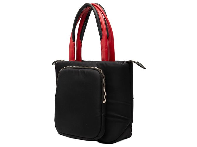 Prada schwarze kleine Tessuto Cargo-Tasche - Ansicht 2