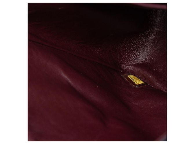 Chanel Nero Jumbo Classico in Pelle di Agnello Doppio Flap - vista 6
