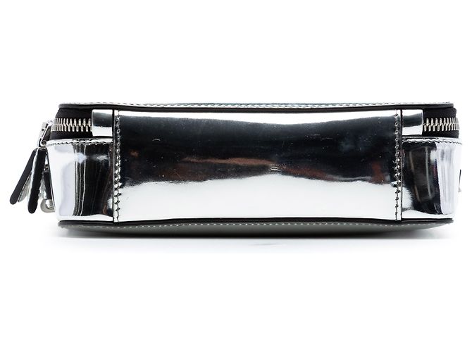 Double Prada Plata Pequeño Spazzolato Brique Bandolera - vista 3