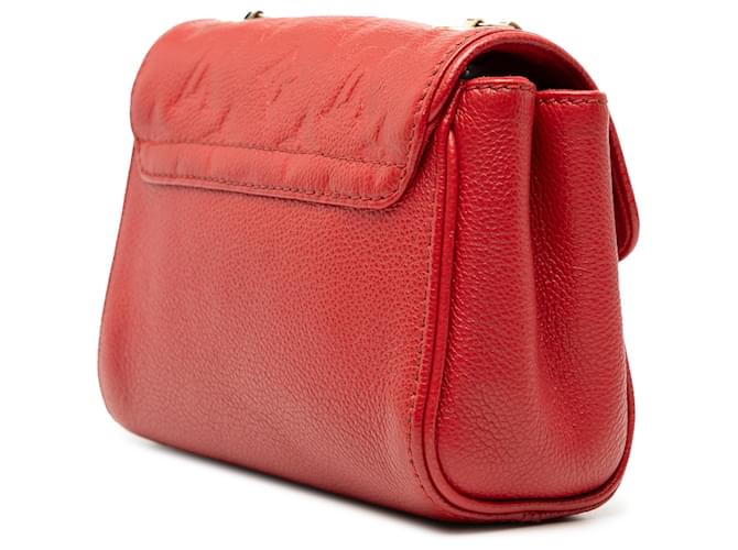 Louis Vuitton Monogram Empreinte Saint Germain BB Rosso - vista 2