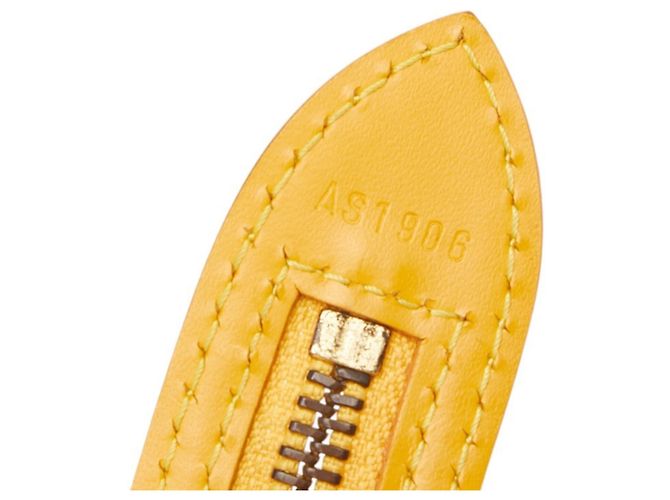 Borsa a spalla Saint Jacques Epi Louis Vuitton Giallo - vista 8