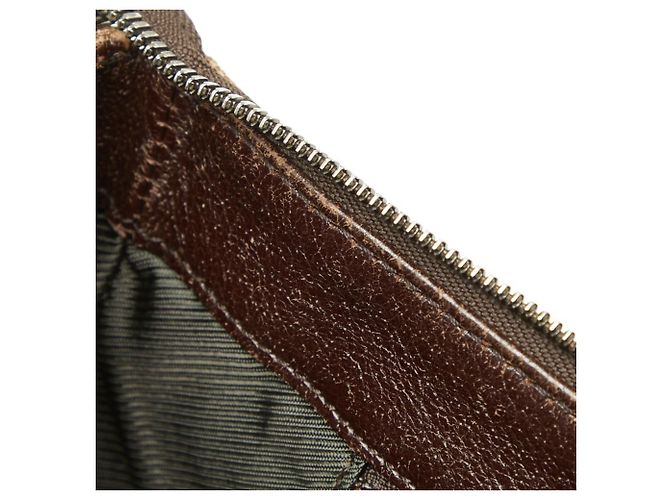 Borsa a tracolla in tela GG di Gucci Marrone Beige - vista 10