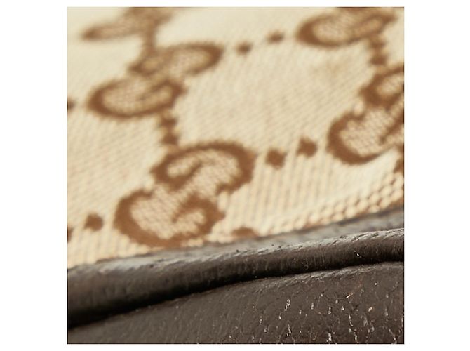 Borsa a tracolla in tela GG di Gucci Marrone Beige - vista 4