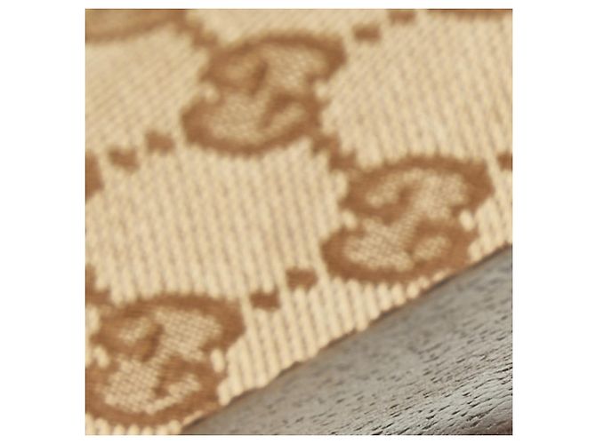 Borsa a tracolla in tela GG di Gucci Marrone Beige - vista 5