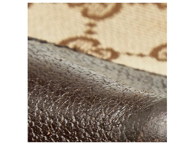 Borsa a tracolla in tela GG di Gucci Marrone Beige - vista 7