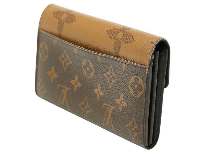 Louis Vuitton Monogram Giant Reverse Sarah Langbörse Braun - Ansicht 2