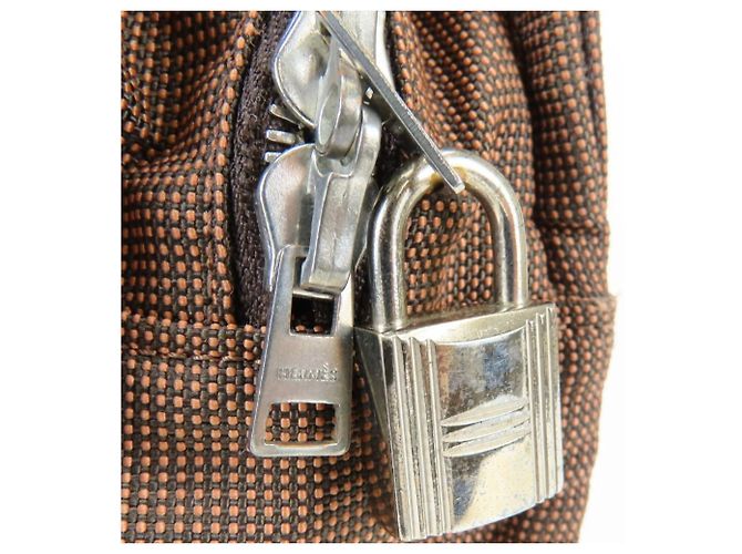 Borsa Tote Herline MM di Hermès Marrone - vista 11