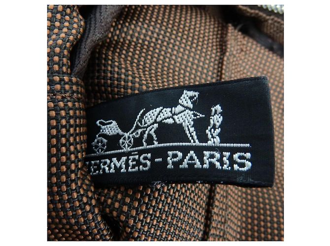 Borsa Tote Herline MM di Hermès Marrone - vista 19