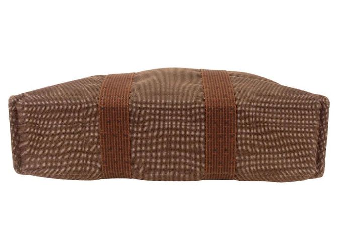 Borsa Tote Herline MM di Hermès Marrone - vista 5
