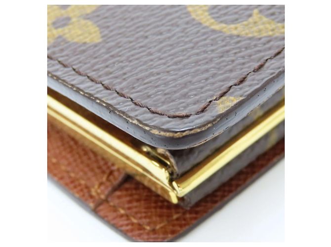 Billetera bi-fold marrón de Louis Vuitton Castaño - vista 10