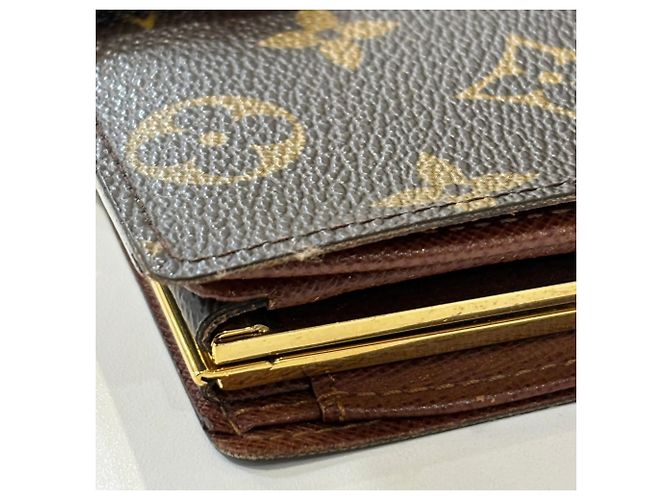 Billetera bi-fold marrón de Louis Vuitton Castaño - vista 11