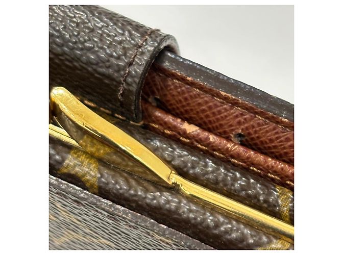 Billetera bi-fold marrón de Louis Vuitton Castaño - vista 13