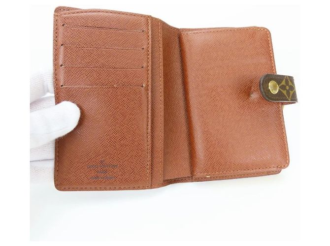 Billetera bi-fold marrón de Louis Vuitton Castaño - vista 14