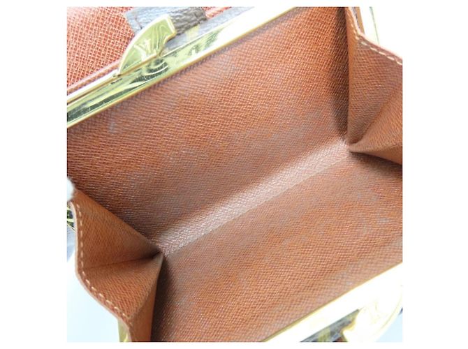 Billetera bi-fold marrón de Louis Vuitton Castaño - vista 21