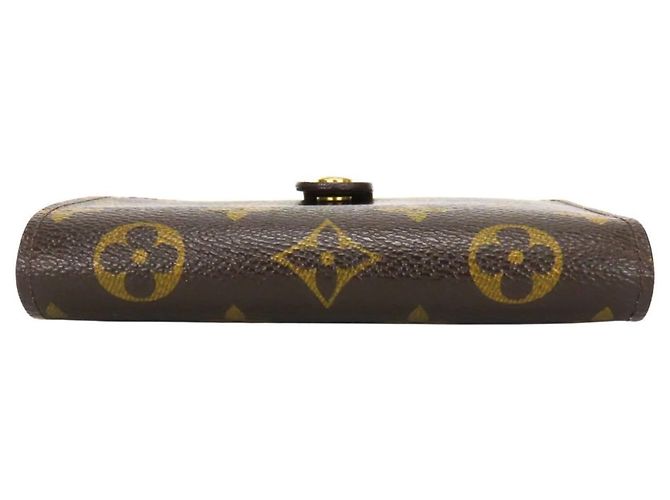 Billetera bi-fold marrón de Louis Vuitton Castaño - vista 4