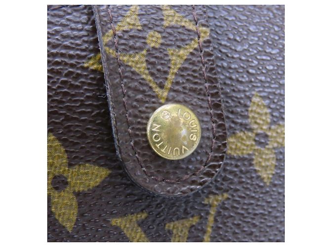 Billetera bi-fold marrón de Louis Vuitton Castaño - vista 6