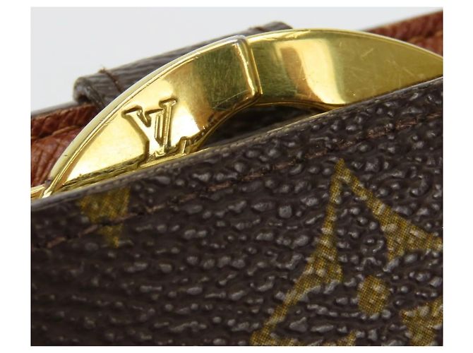 Billetera bi-fold marrón de Louis Vuitton Castaño - vista 9
