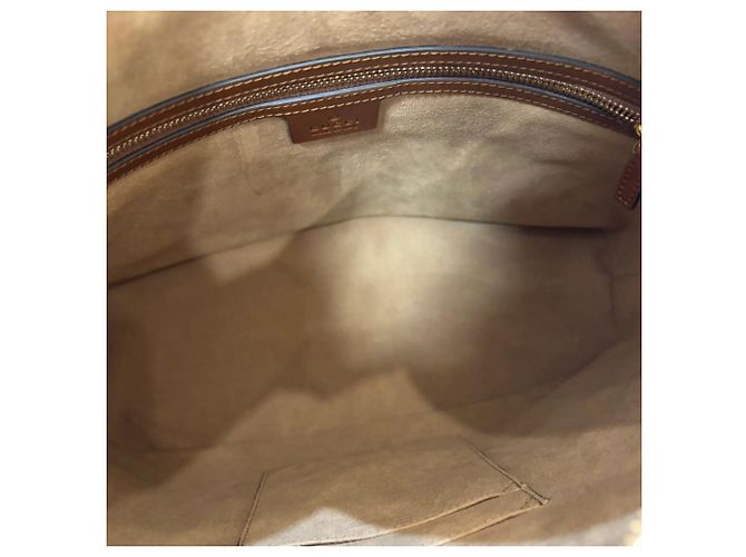 Borsa a spalla Hobo Gucci Marrone Beige - vista 17