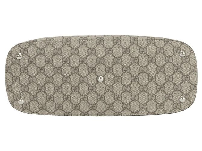 Borsa a spalla Hobo Gucci Marrone Beige - vista 5