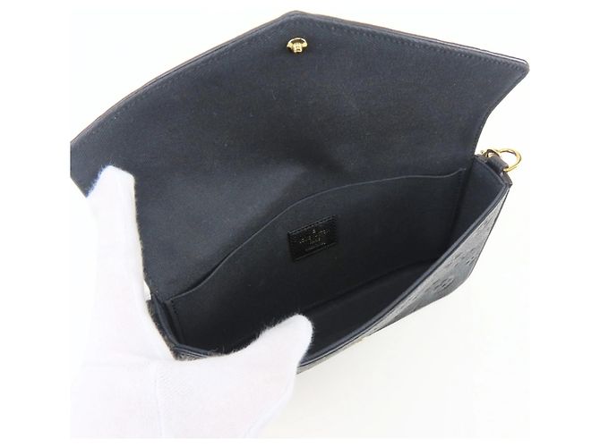 Borsa a Spalla Pochette Felicie Louis Vuitton Nero - vista 15