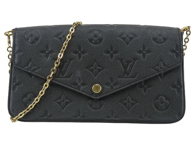 Borsa a Spalla Pochette Felicie Louis Vuitton Nero - vista 2