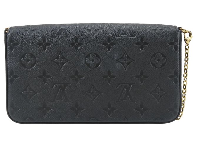 Borsa a Spalla Pochette Felicie Louis Vuitton Nero - vista 4
