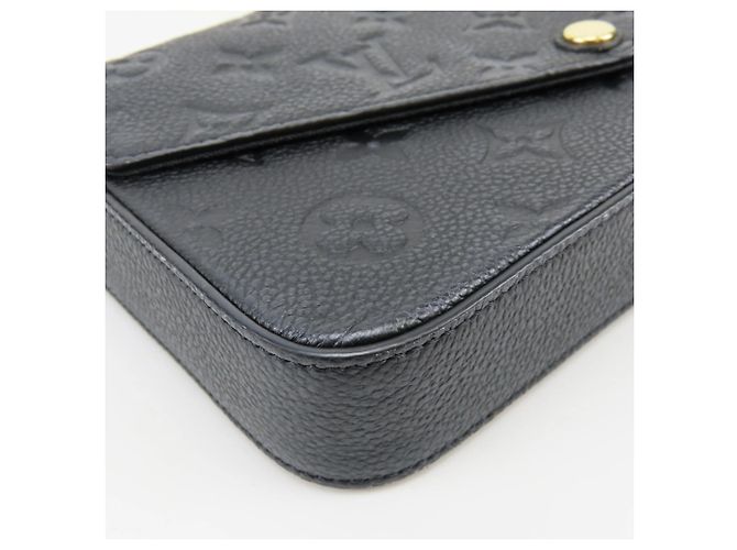 Borsa a Spalla Pochette Felicie Louis Vuitton Nero - vista 6