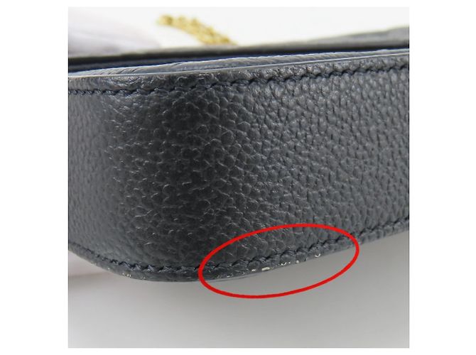 Borsa a Spalla Pochette Felicie Louis Vuitton Nero - vista 8