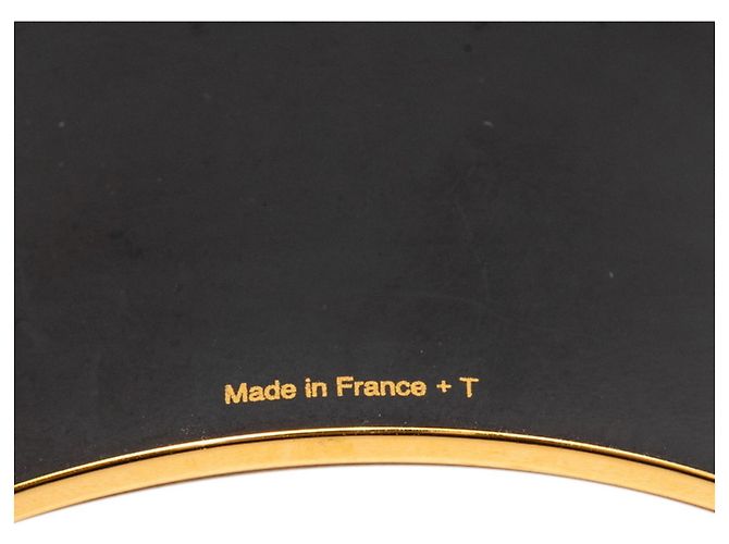 Bracciale in smalto TGM Cloisonné Hermès Bianco D'oro - vista 4
