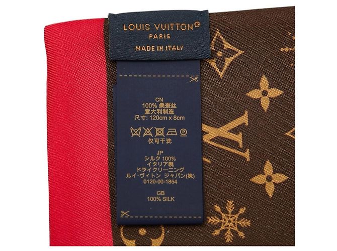 Bufanda de Navidad Vivienne en Bandeau Monogram Louis Vuitton Multicolor - vista 4