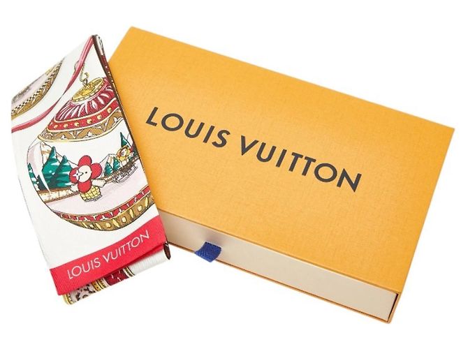 Bufanda de Navidad Vivienne en Bandeau Monogram Louis Vuitton Multicolor - vista 8