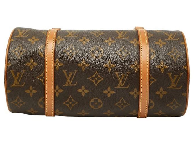 Borsa Louis Vuitton Monogram Papillon 26 Marrone - vista 3