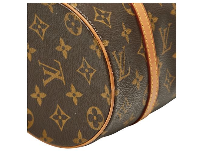 Borsa Louis Vuitton Monogram Papillon 26 Marrone - vista 5