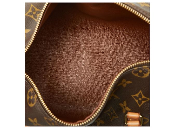 Borsa Louis Vuitton Monogram Papillon 26 Marrone - vista 6