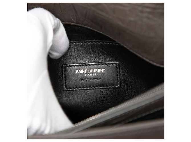 Borsa a tracolla con catena Saint Laurent West Hollywood - vista 5